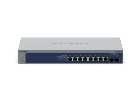 Netgear S3600 Series XS508TM - switch - 8 porter - smart - rackmonterbar