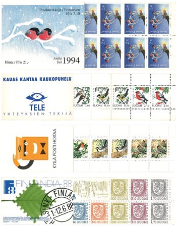 Finland - 4 forskellige hæfter - Postfrisk