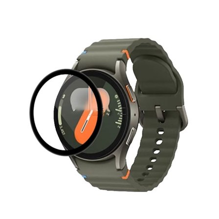 Skärmskydd för Samsung Watch 8 40mm - Böjd 3D Komposit Mjuk Film - Transparent, Hög Definition och Fingeravtryckssäker