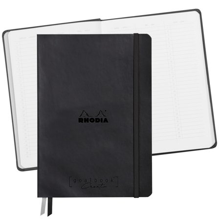 GoalBook Creation A5 Black (White paper)