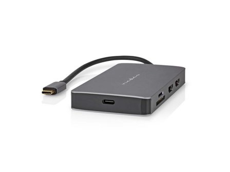 NEDIS Dockningsstation USBC/USBA/2xHDMI - Lyreco - Datorprodukter - Kringutrustning - Dockningsstationer