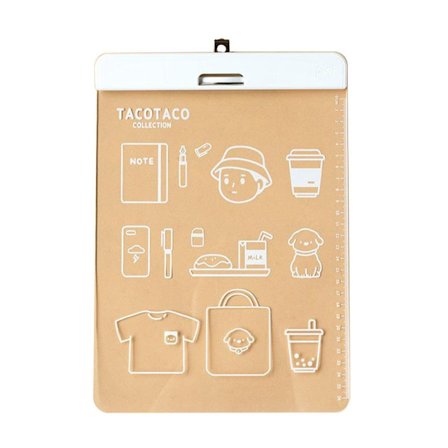 Mappkort Urklipp C C