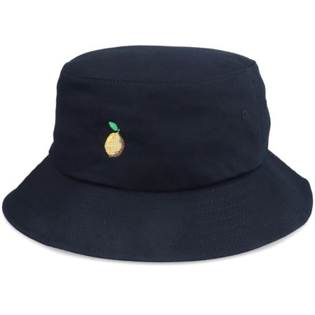 Abducted - Svart bucket Hatt - Tiny Lemon Black Bucket @ Hatstore