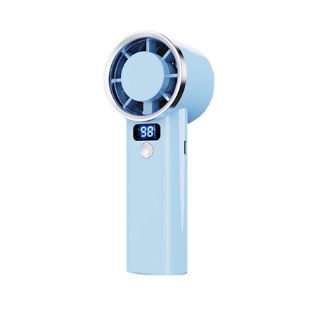 Mintgrön Handhållen Fläkt: Portabel Kylning med Lång Batteritid