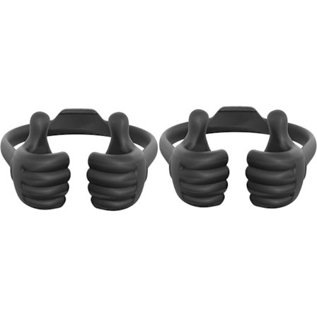 Thumbs Up 2-pak Tablet Stand, Tablet Display Stand Holder til skrivebord, Tablet Stand Kompatibel med iPad-serien, Samsung Galaxy Tabs