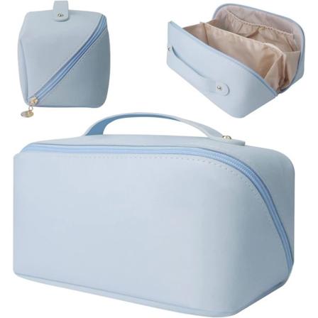 Kosmetikväska Stor kapacitet LJUSBLÅ light blue