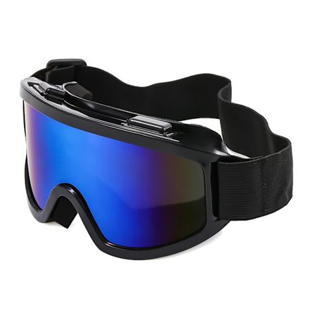 Store Ski Goggles med farverig linse, anti-kollision, anti-genskin linse, udendørs sportssne, snowboard til snowboarding og skiløb