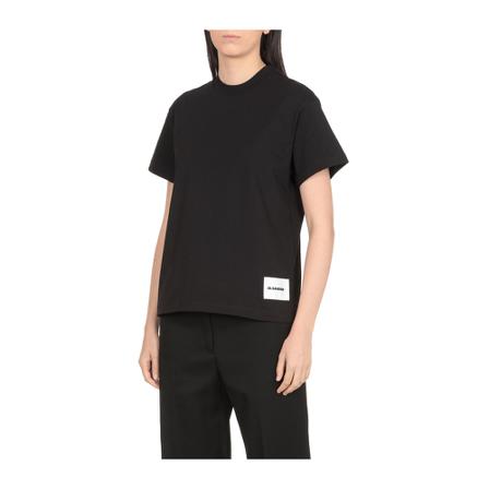 Jil Sander, 3 Pack T-Shirts Czarny, Kobieta, Rozmiar: M