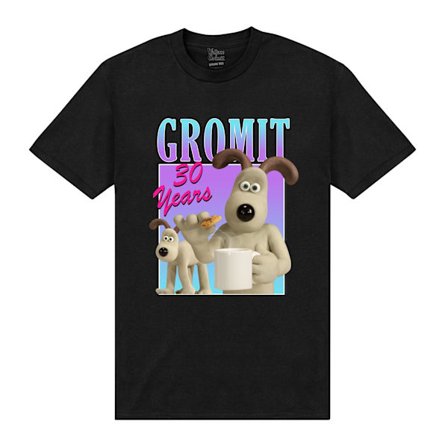 Wallace and Gromit Unisex Vuxen Gradient Födelsedag T-Shirt XXL B
