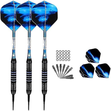 Pil med spetsar kompatibla med elektroniska darttavlor Mjuka pilset kompatibla med darttavlor