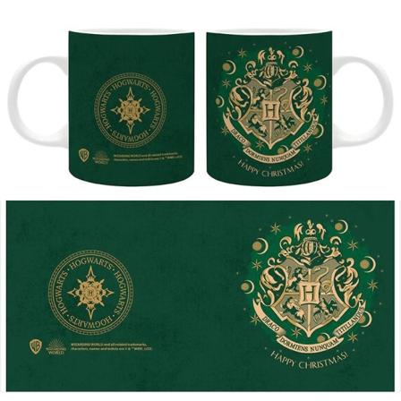 Harry Potter - X-MAS - Hogwarts Green - Mugg Multicolor
