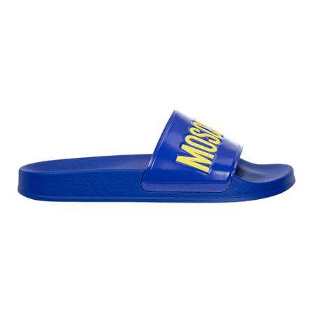 Moschino Slides Blå, Herre, Størrelse: 42 EU