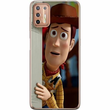 Motorola Moto G9 Plus Mjukt Skal - Toy Story - Woody