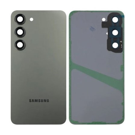 Samsung Galaxy S23 Baksida med tejp - Grön