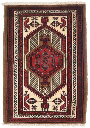 75X105 Tapis D'orient Heriz Rouge Foncé/Rouge (Laine, Perse)