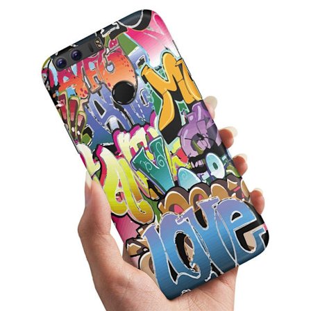 Deksel / Mobildeksel til Huawei Honor 8 - Graffiti
