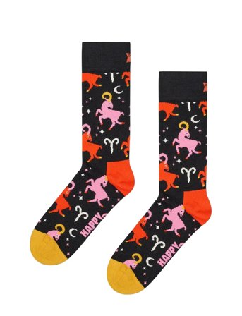 Aries Sock Black Happy Socks
