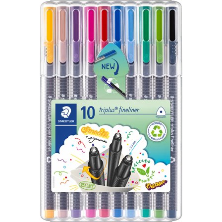 Staedtler Triplus Fineliner sæt 10 stk