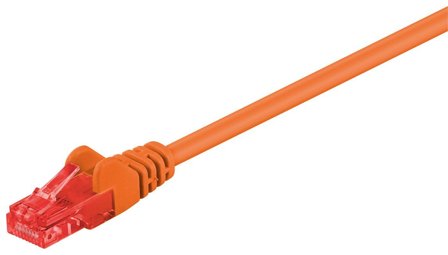 MicroConnect nettverkskabel - 2 m - oransje