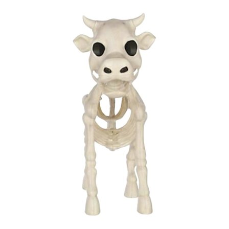Halloween Hartsi Lehmän Luuranko Pelottava Realistinen Juhlapyhä Koristelu Ulkopuutarha Piha Nurmikko Eläimen Vasikan Luu Koriste Juhlatarvikkeet
