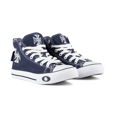 West Coast Choppers Warrior Shoes Navy Blue 39