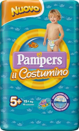 Pampers il Costumino Taglia 5-6 (14+ kg) 10 Pezzi