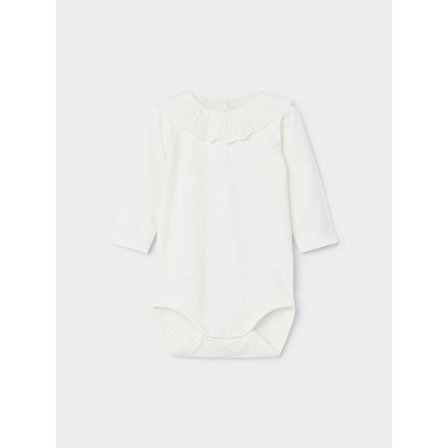Name it Baby, Body med Volang, Vit, Storlek 62