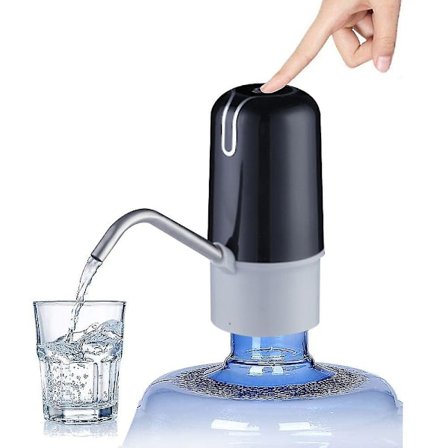 USB-laddningsbar Automatisk Vattenpump Bärbar Elektrisk Vattenautomat Vattenflaska Switch För Universalflaska, Snabb Pumpning Vattenautomat Yo