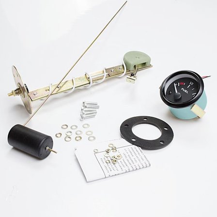 2'' 52mm Bränslenivåmätare, 12V Visare Bil Bränsletankmätare med Bakgrundsbelyst Kant Bilmätare