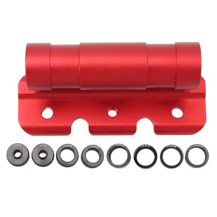Cykel Gaffelbeslag Rød Gaffelholder Quick Release Aluminium Legering Slidstærk Cykel Bil Blok til Bil Lastbil Cykler