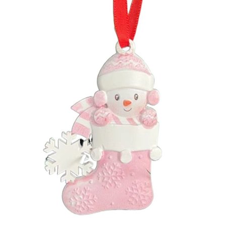 Første julepynt Personlig julepynt ROSA