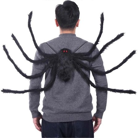 Halloween Aikuisten Hämähäkki Reppu Puku Hämähäkki Vaatteet Hauskat Hämähäkinjalat Kauhu Pehmo Hämähäkki