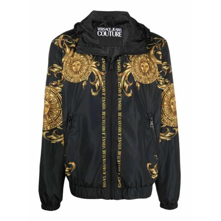 Versace Jeans Couture Jacket , Zwart , Heren , Maat: XL