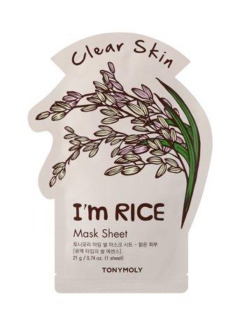 Tonymoly Tonymoly I ́m Rice Mask Sheet 21G - Nude - 21 G