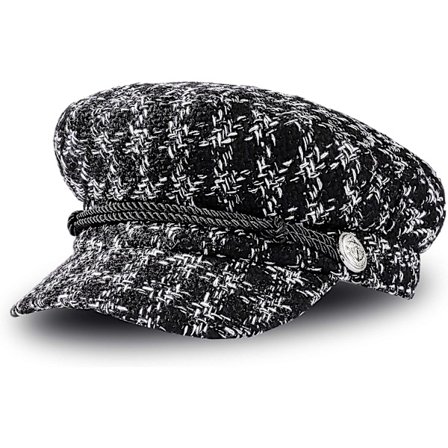 Dame Beret Cap Fashion Casual Hatter Retro Stilig Visor Hat Vinn