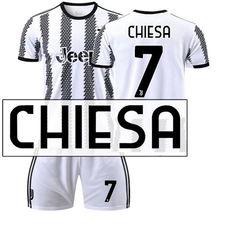 22-23 Ny version Juventus nr 7 Hovey nr 10 Pogba 22 Di Maria 10 Dybala fotbollströja set