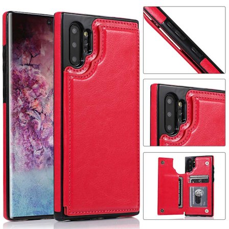 Samsung Galaxy Note10+ - Robust Skal med Kortfack (NKOBEE)