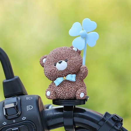 Cykelstyre Ornament Söt Djur Vattentätt Lätt Elscooter Styre Dekoration