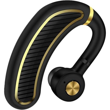 Bluetooth Headset Enkel Öronkrok Trådlösa Hörlurar med Mikrofon Brusreducerande Vattentäta Hörlurar Handsfree Mobiltelefoner Hörsnäcka