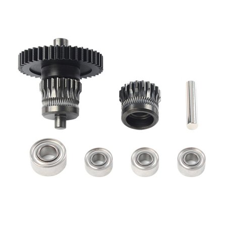 Extruder Gear Integrerad Axel Och Nanometerbeläggning Formstål Gear 3D-skrivartillbehör För CR-200B Pro 3D-skrivare