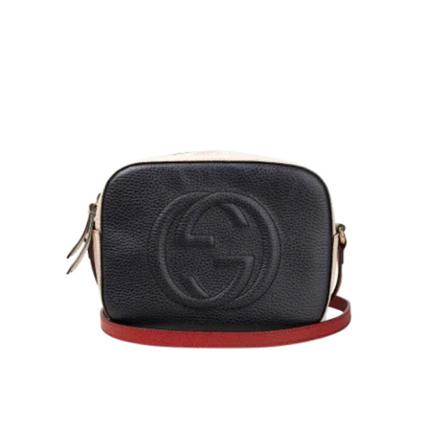 Gucci Vintage, Pre-owned Fabric gucci-bags Zwart, Dames, Maat:ONE Size,Canvas,multicolor
