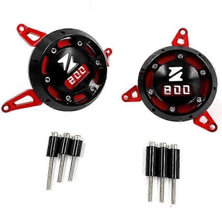 Z 800 Moottorin Suojukset KAWASAKI Z800 2013-2019 2020 Moottorin Staattorin Suojus Vasen & Oikea Puoli Suojakotelo Törmäysliukusäädin - Täydellinen