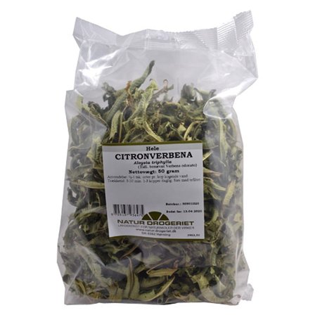 Natur Drogeriet Citronverbena hel 50 g, Helse & Madvarer, Krydderier, Øvrigt