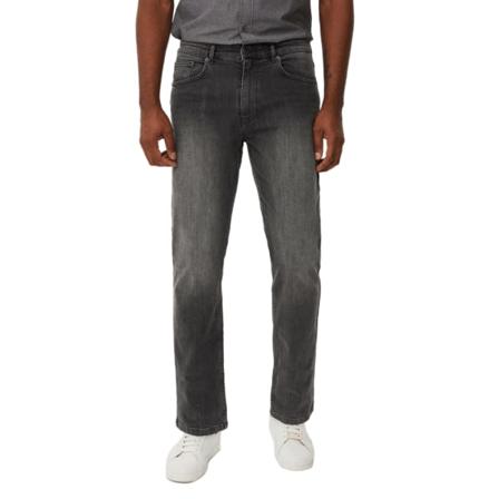 Maine Stretch Jeans Med Raka Ben För Män 38r Grå