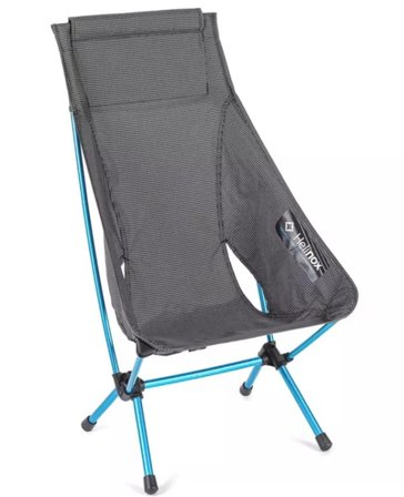 Helinox Chair Zero High-back Black/Cyan Blue