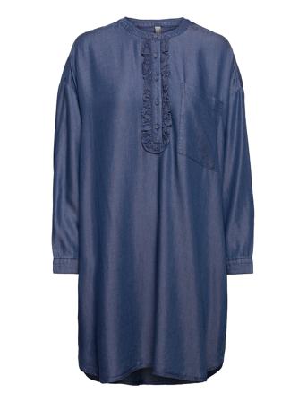 Cumindy Long Shirt Blue Culture