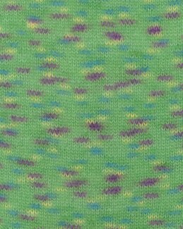 Garn Bella Color Grøn multi - Permin