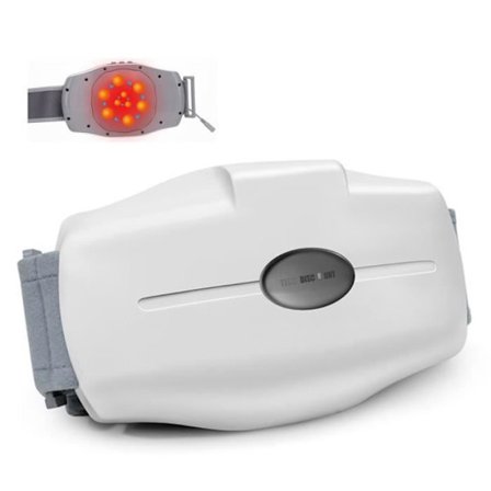 Abdominal massör - TEC - Uppladdningsbar - 3 hastigheter - Värme genom vibration - Enkel att använda