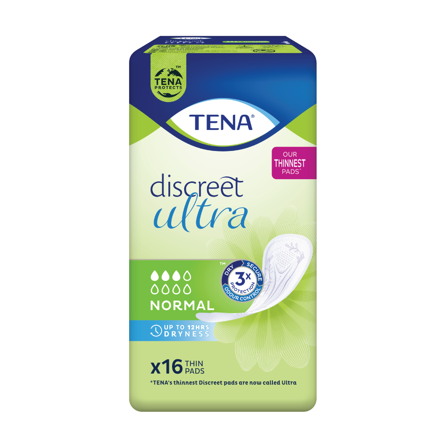 Tena Discreet Ultra Normal, 16 stk.