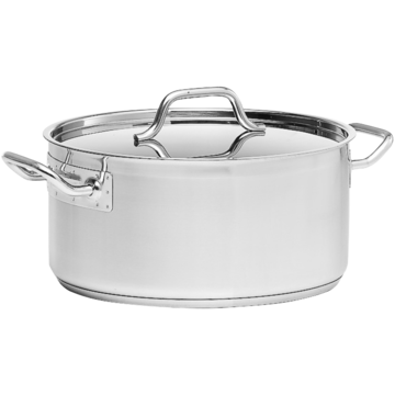 Kittel Låg med Lock Patina Rostfri